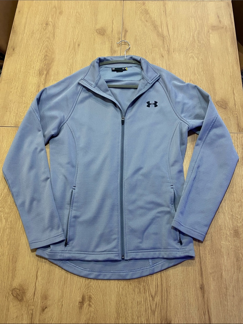 Under Armour Women's Light Grey Full-Zip Utility Jacket